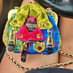 Moschino jacket purse